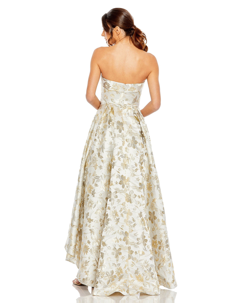 Mac Duggal 49619-WhiteGold-BK