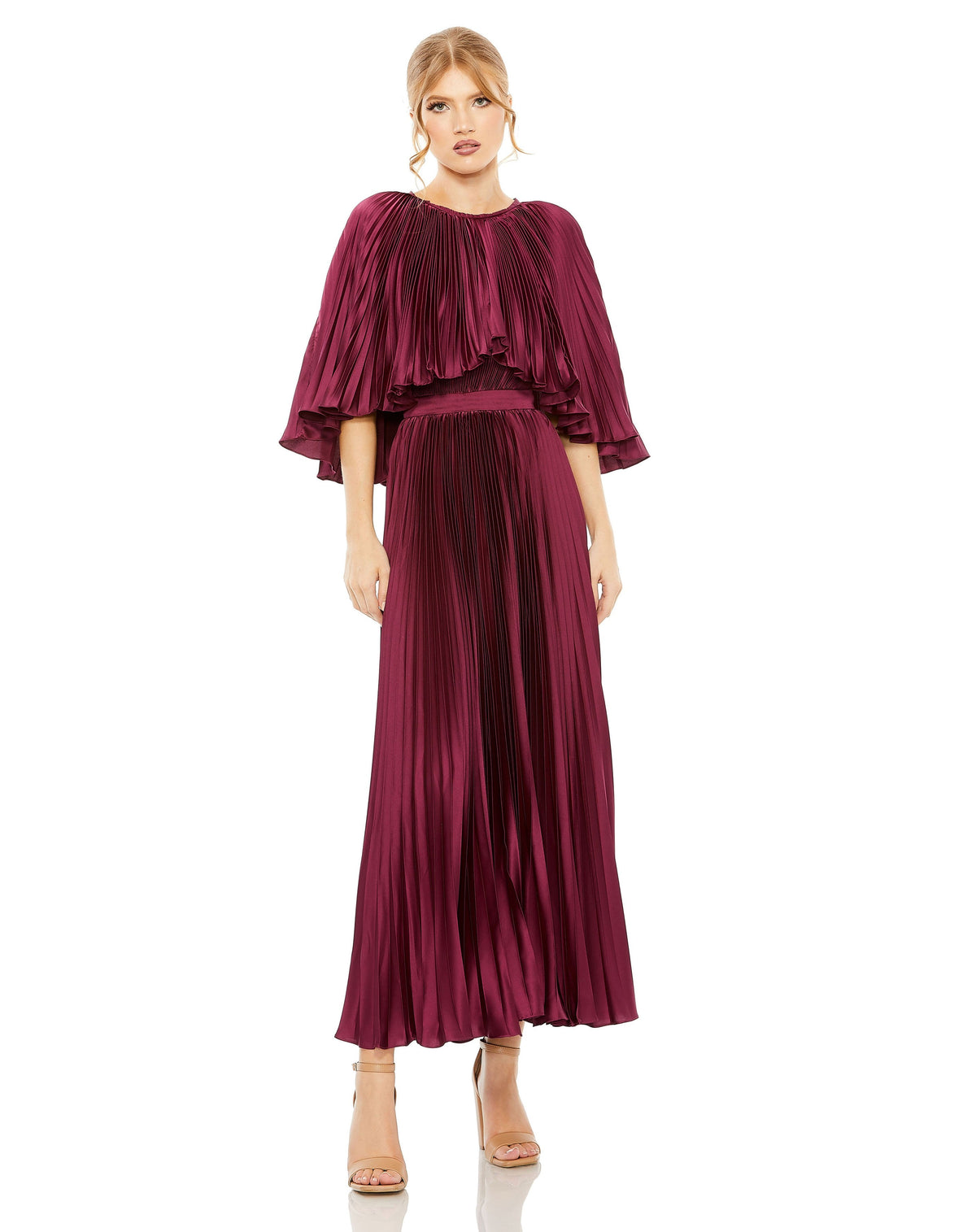 Mac Duggal 49638-Raspberry-AB
