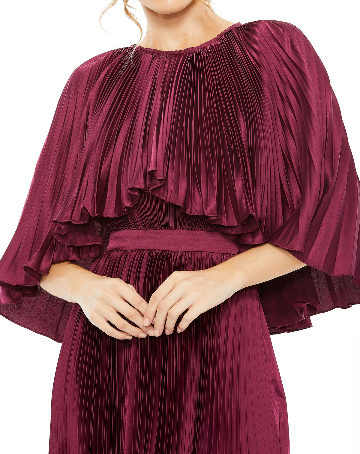 Mac Duggal 49638-Raspberry-CL