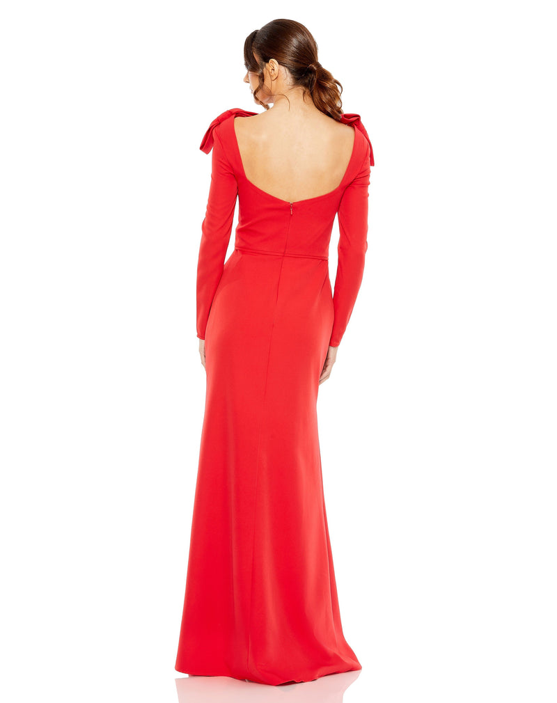 Mac Duggal 49648-Red-BK