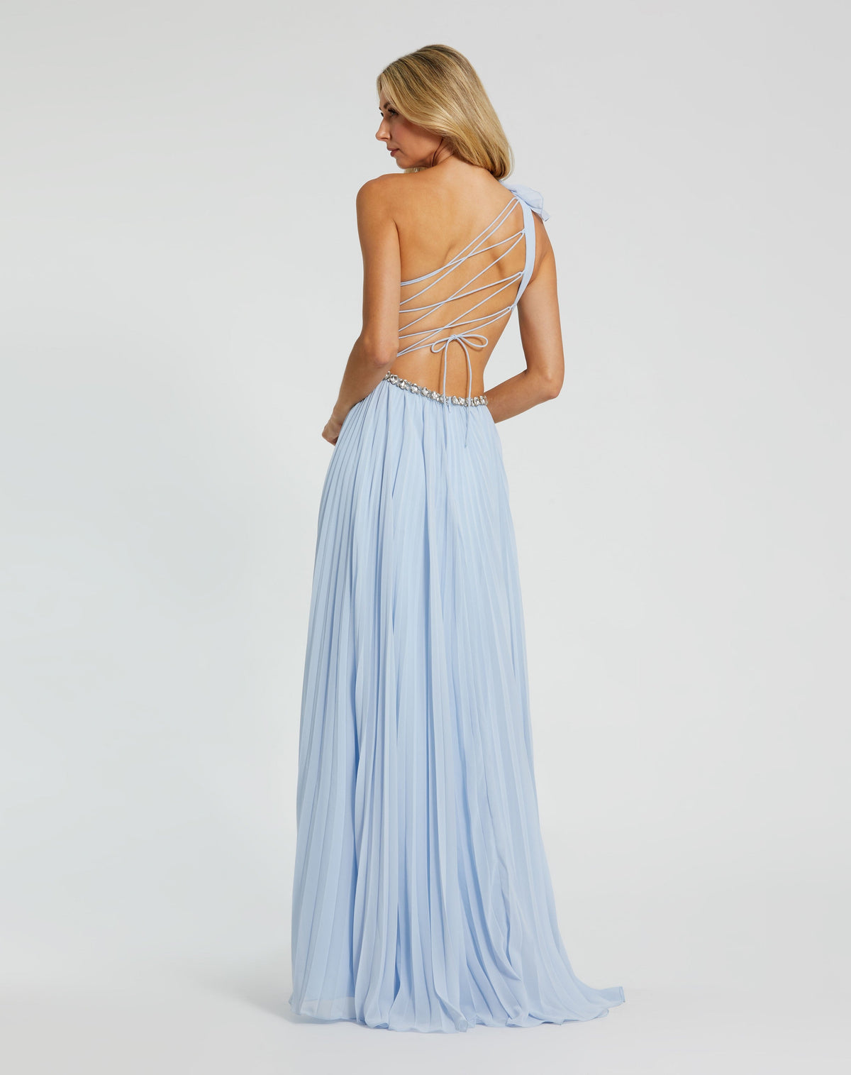 Mac Duggal 49687-PowderBlue-BK