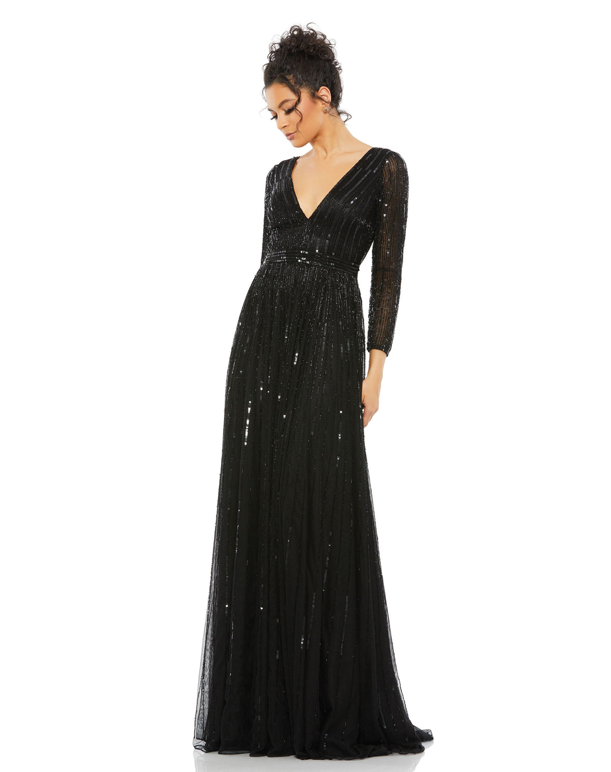Mac Duggal 4977-Black-AB