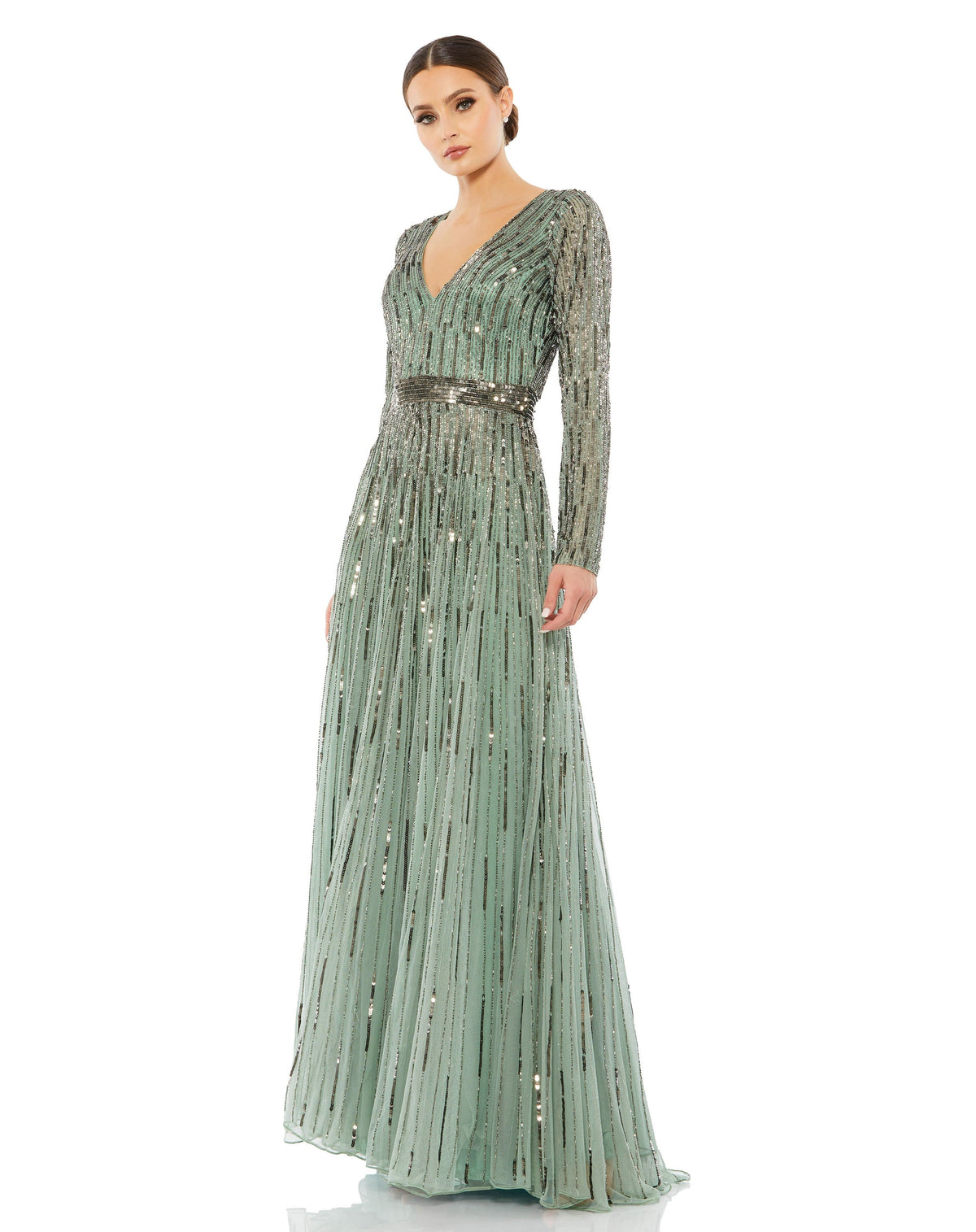Mac Duggal 4977-Sage-AB