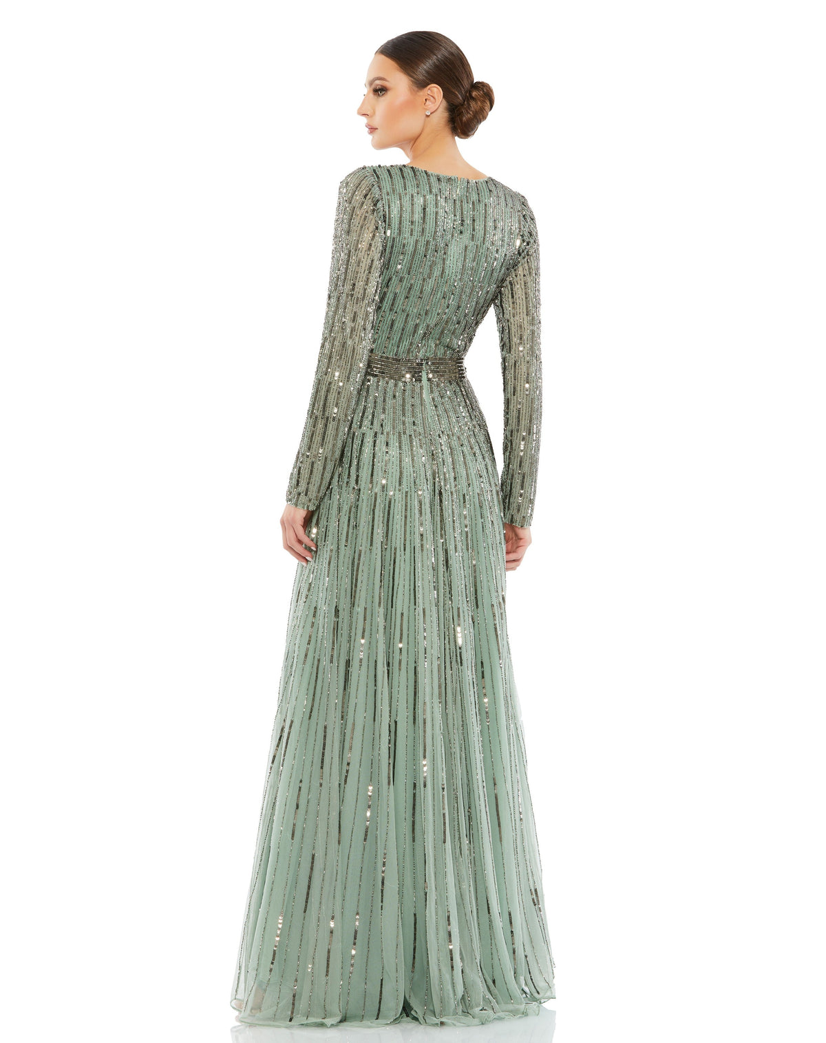 Mac Duggal 4977-Sage-BK