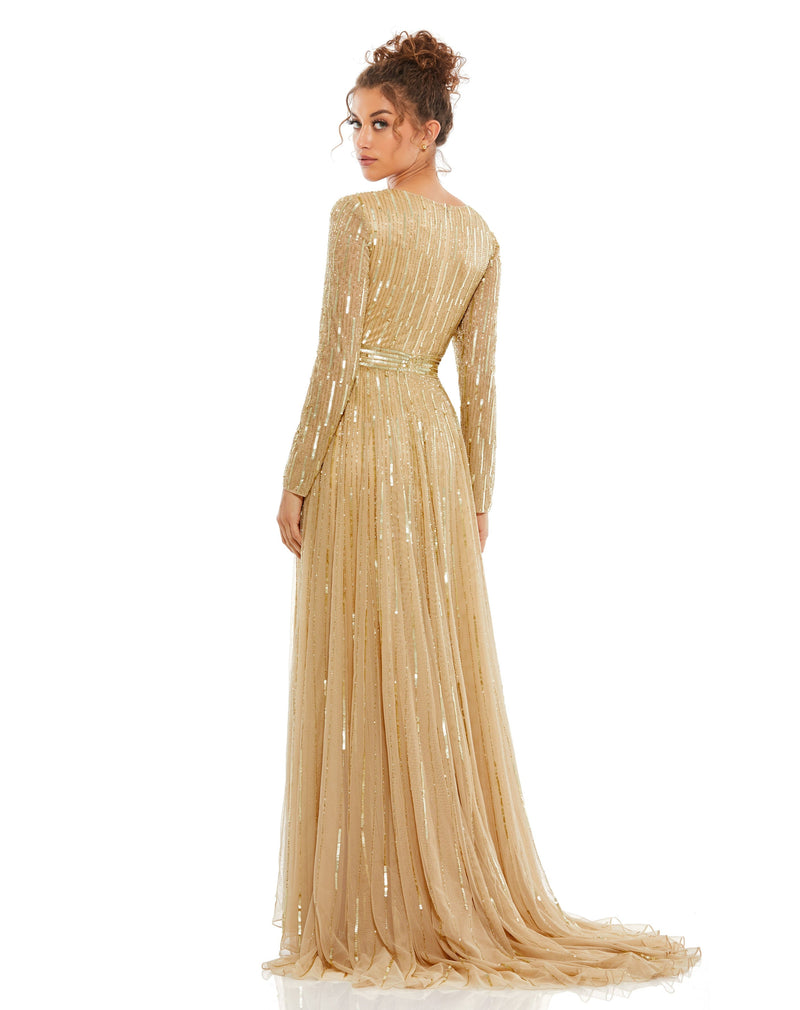 Mac Duggal 4977-Taupe-BK
