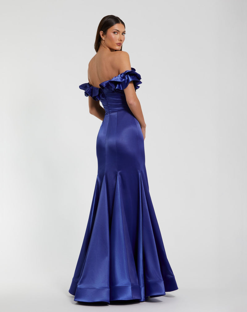 Mac Duggal 49834-Cobalt-BK