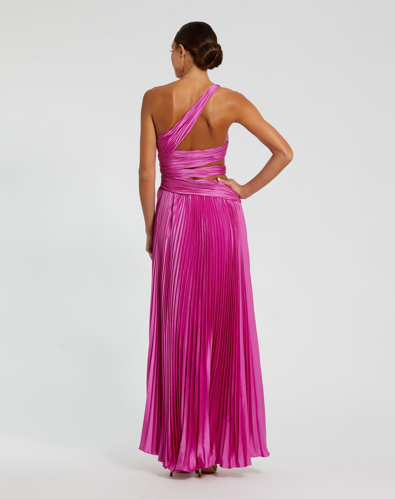 Mac Duggal 49837-Fuchsia-BK