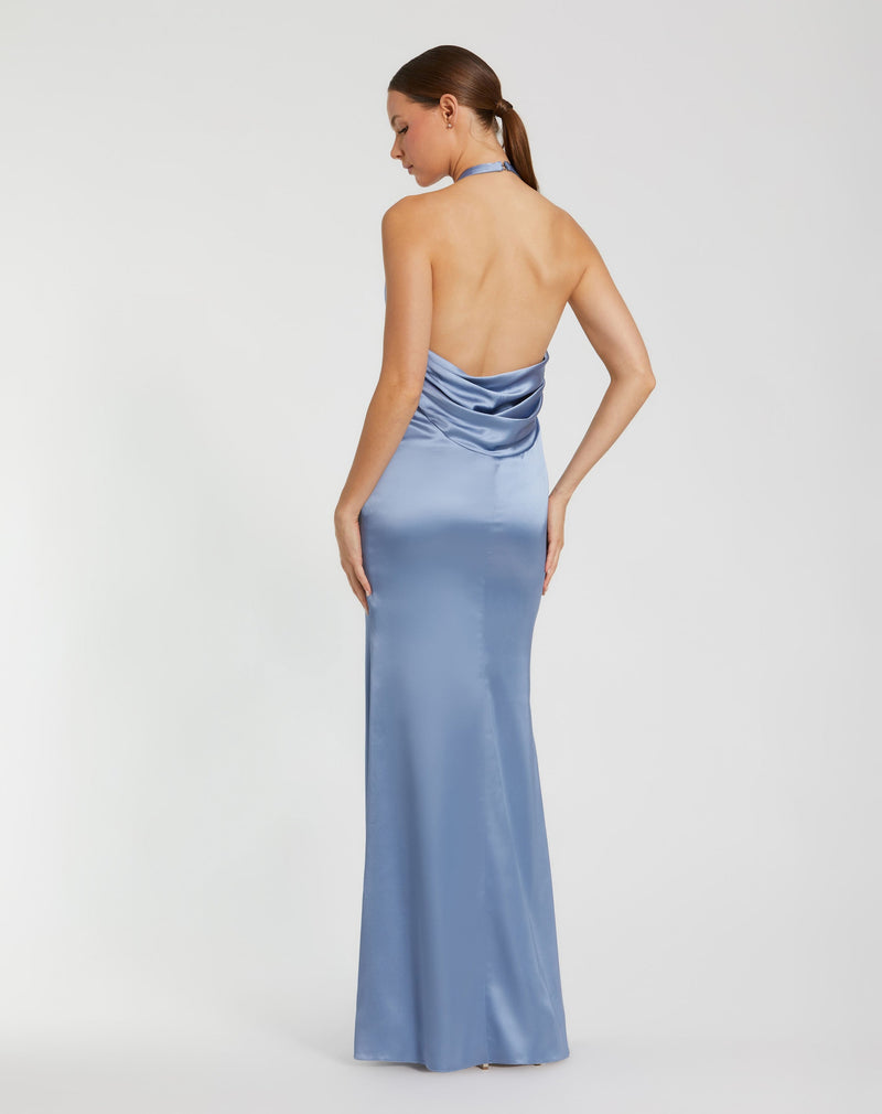 Mac Duggal 49913-SlateBlue-BK