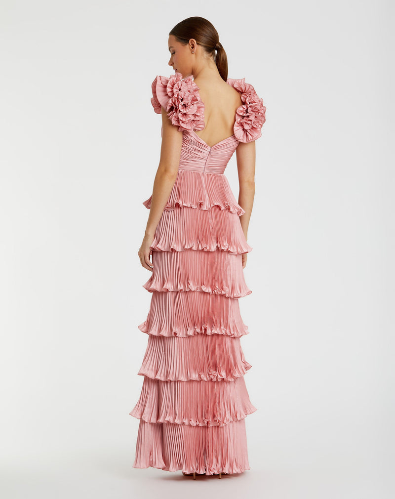 Mac Duggal 49983-Rose-BK