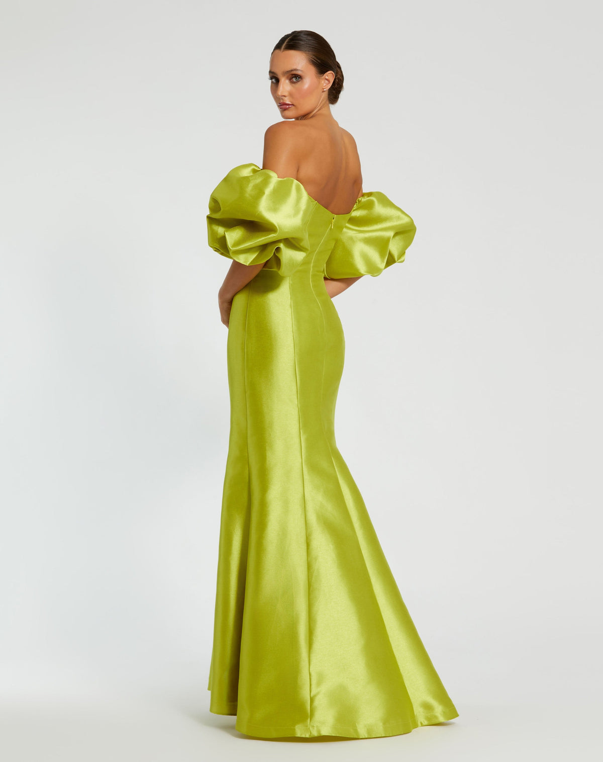 Mac Duggal 50677-Chartreuse-BK