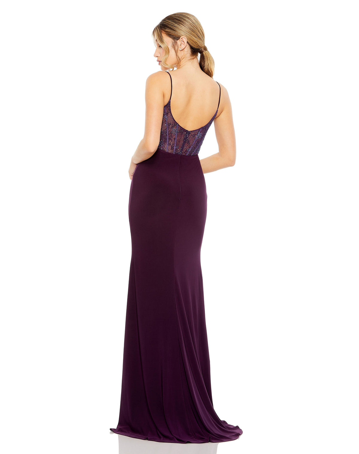 Mac Duggal 50709-Amethyst-BK