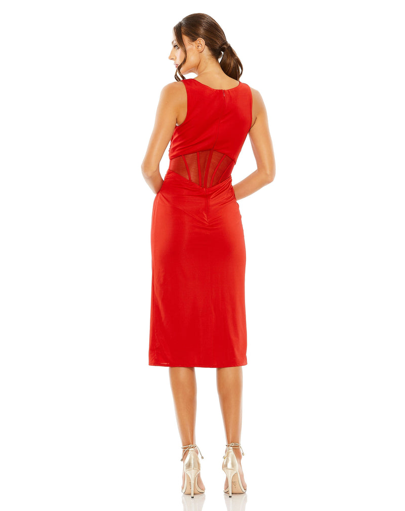 Mac Duggal 50726-Red-BK