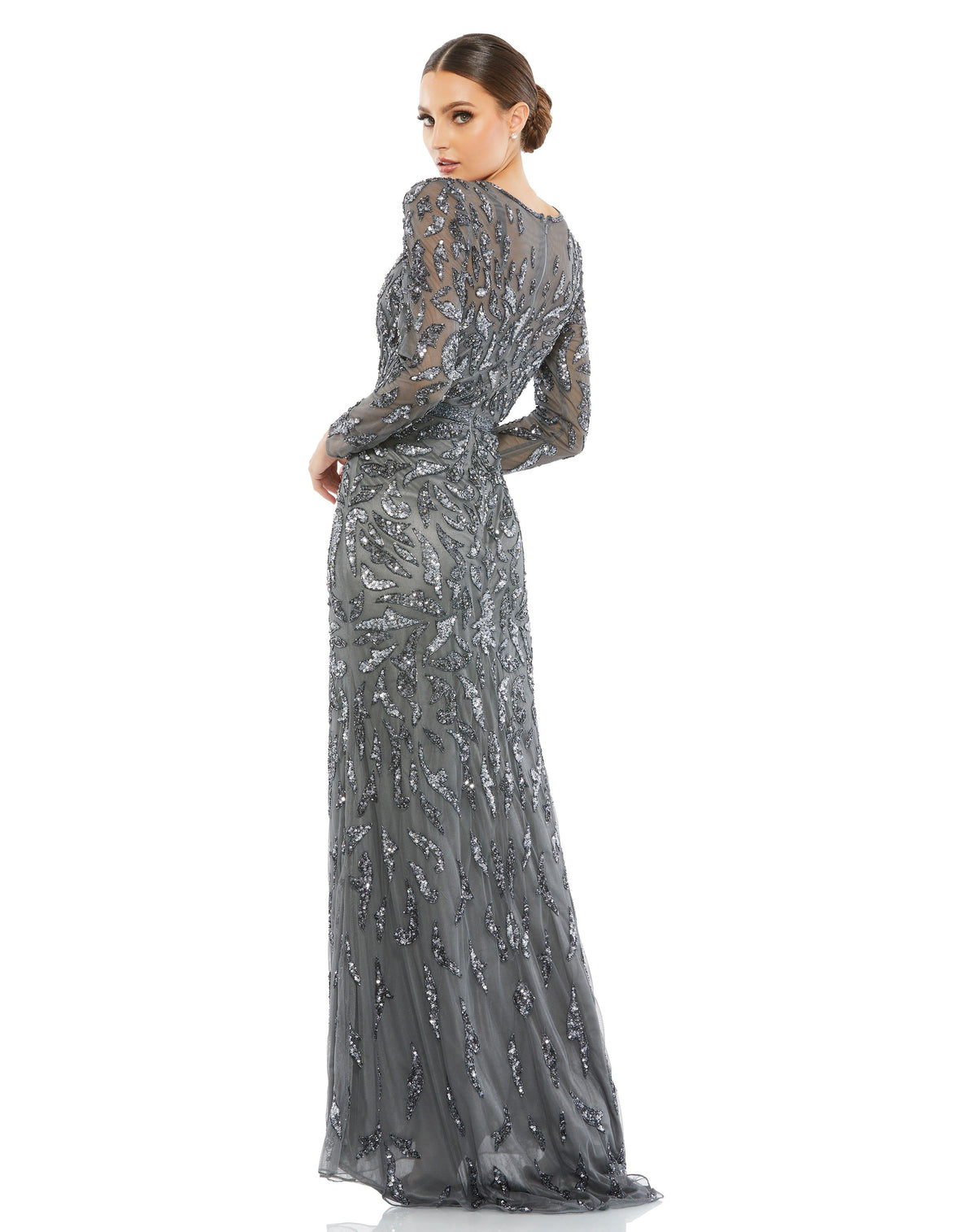 Mac Duggal 5124-Charcoal-BK