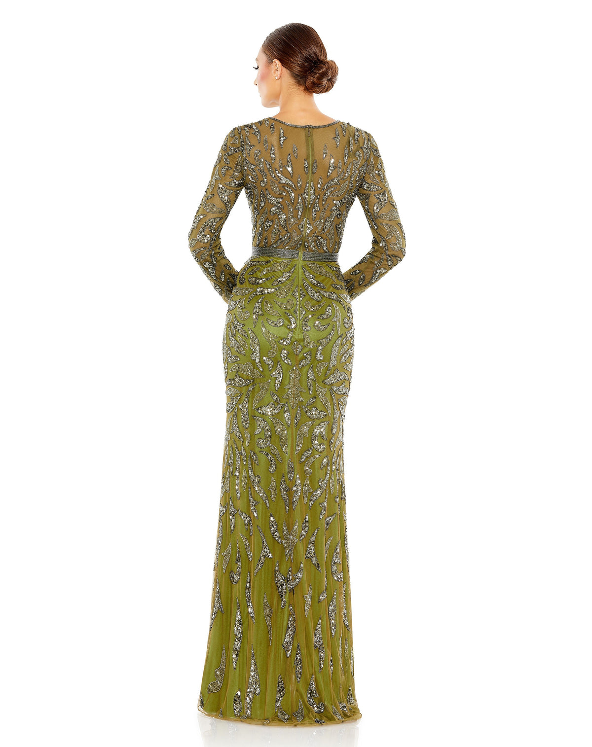 Mac Duggal 5124-Olive-BK