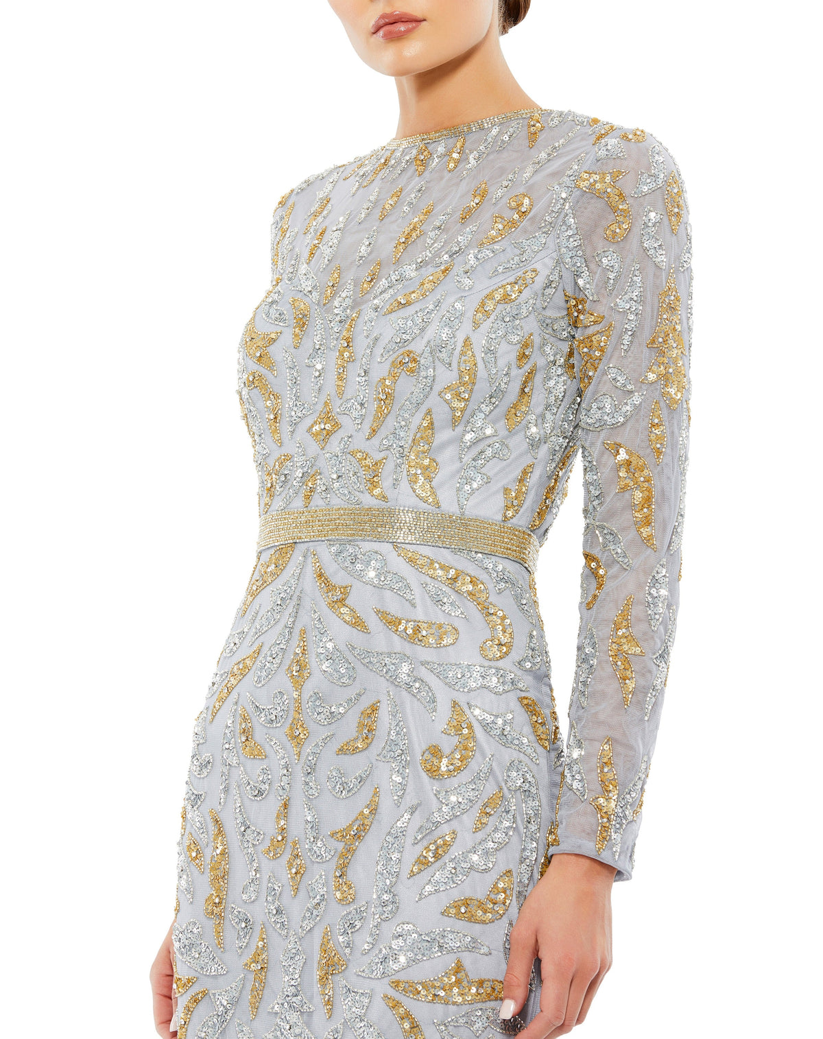 Mac Duggal 5124-PlatinumGold-CL