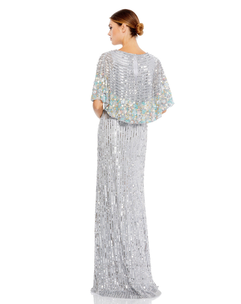 Mac Duggal 5221-Platinum-BK