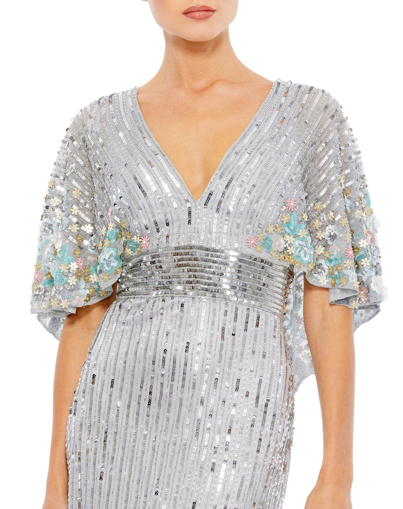 Mac Duggal 5221-Platinum-CL