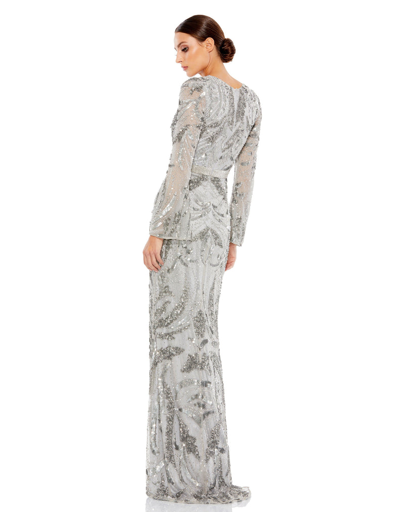 Mac Duggal 5222-Platinum-BK