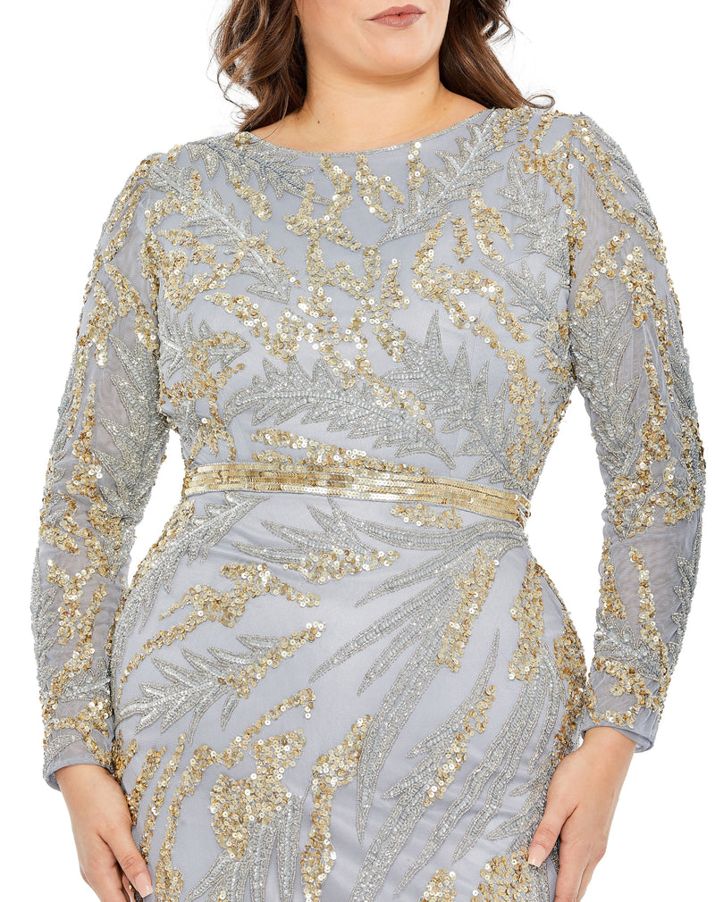 Mac Duggal 5358-PlatinumGold-CL