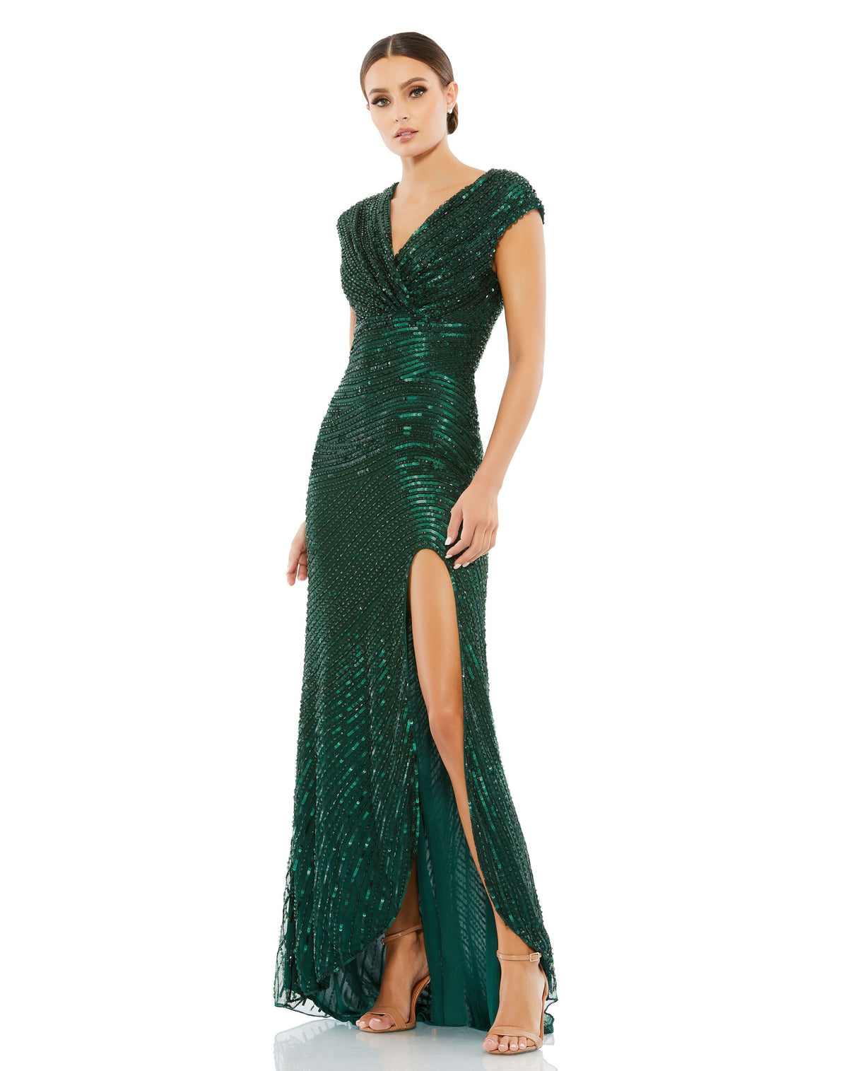 Mac Duggal 5441-ForestGreen-AB