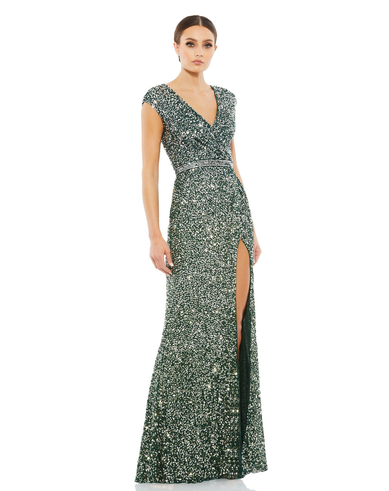 Mac Duggal 5489-ForestGreen-AB