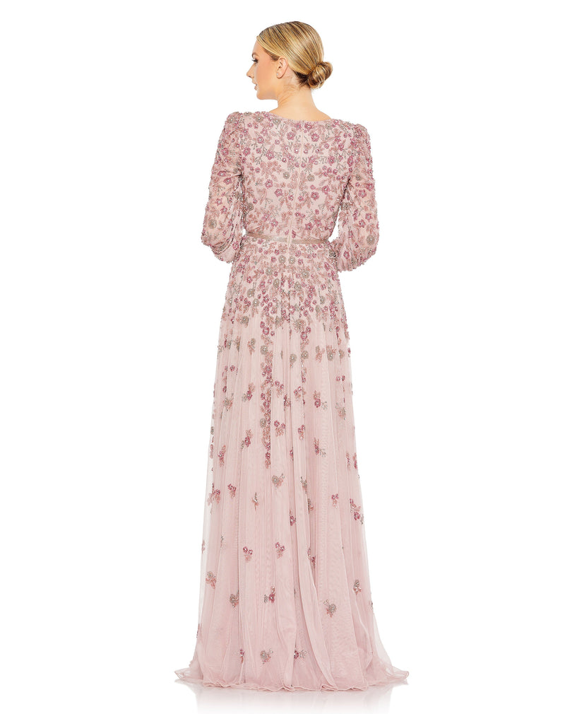 Mac Duggal 5497-Rose-BK