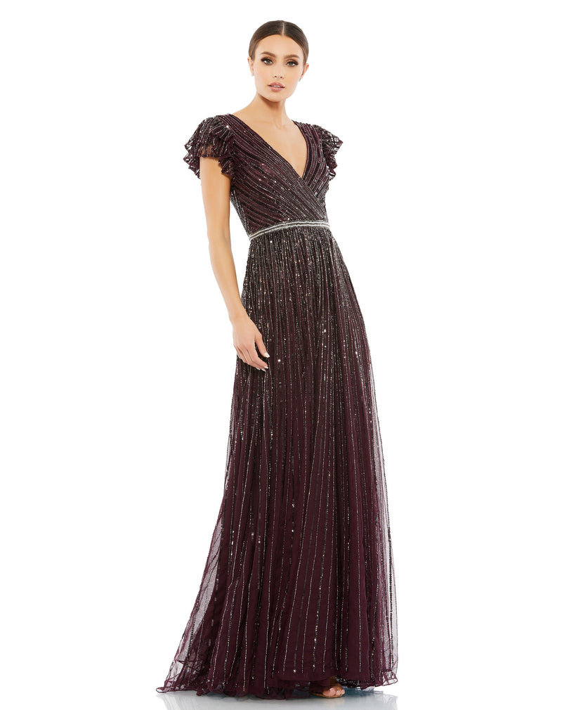 Mac Duggal 5502-Blackberry-AB