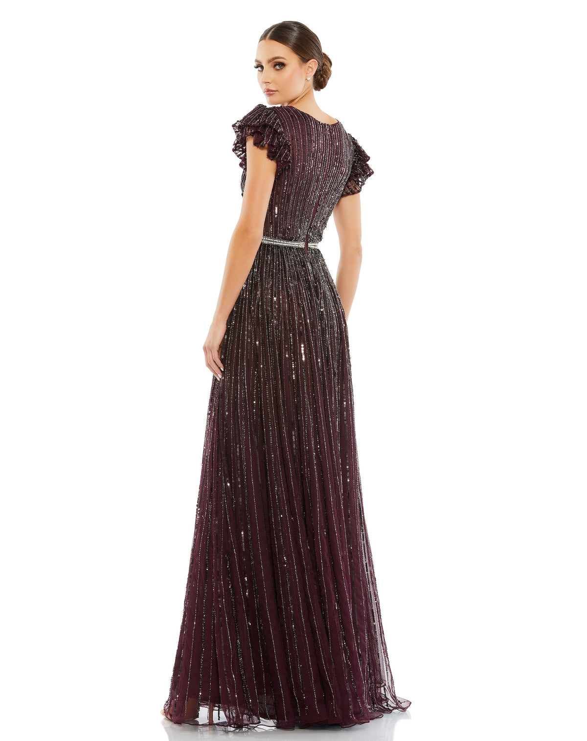 Mac Duggal 5502-Blackberry-BK