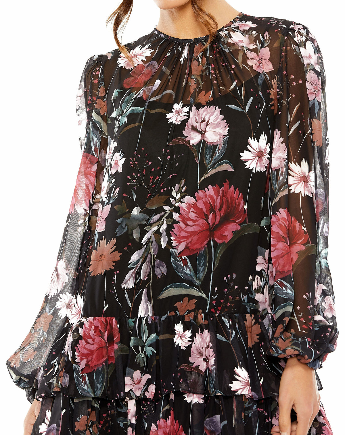 Mac Duggal 55075-BlackMulti-CL