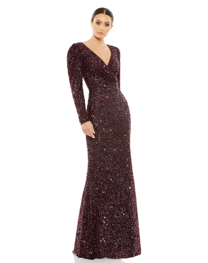 Mac Duggal 5510-Mahogany-AB