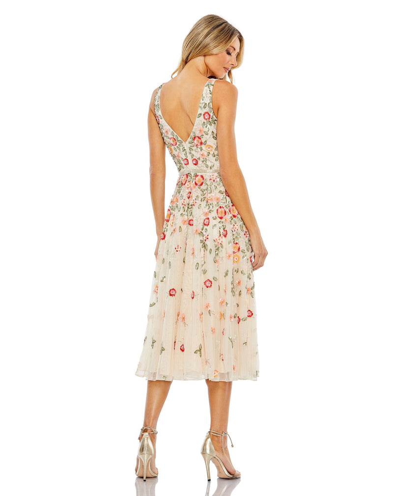 Mac Duggal 5527-NudeMulti-BK