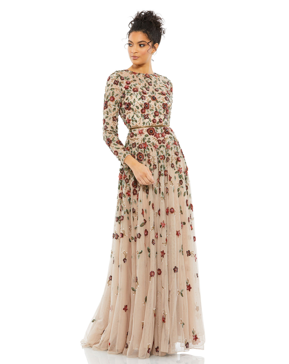 Mac Duggal 5533-AntiqueRose-AB