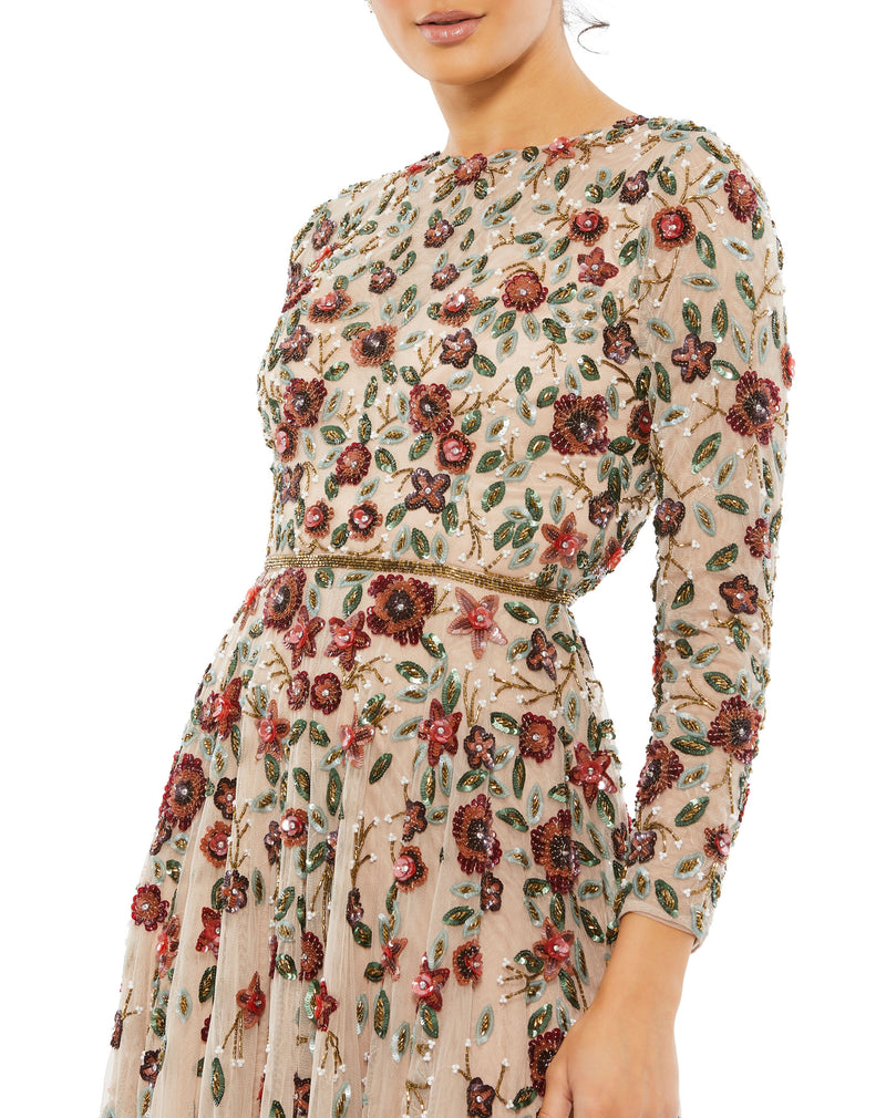 Mac Duggal 5533-AntiqueRose-CL