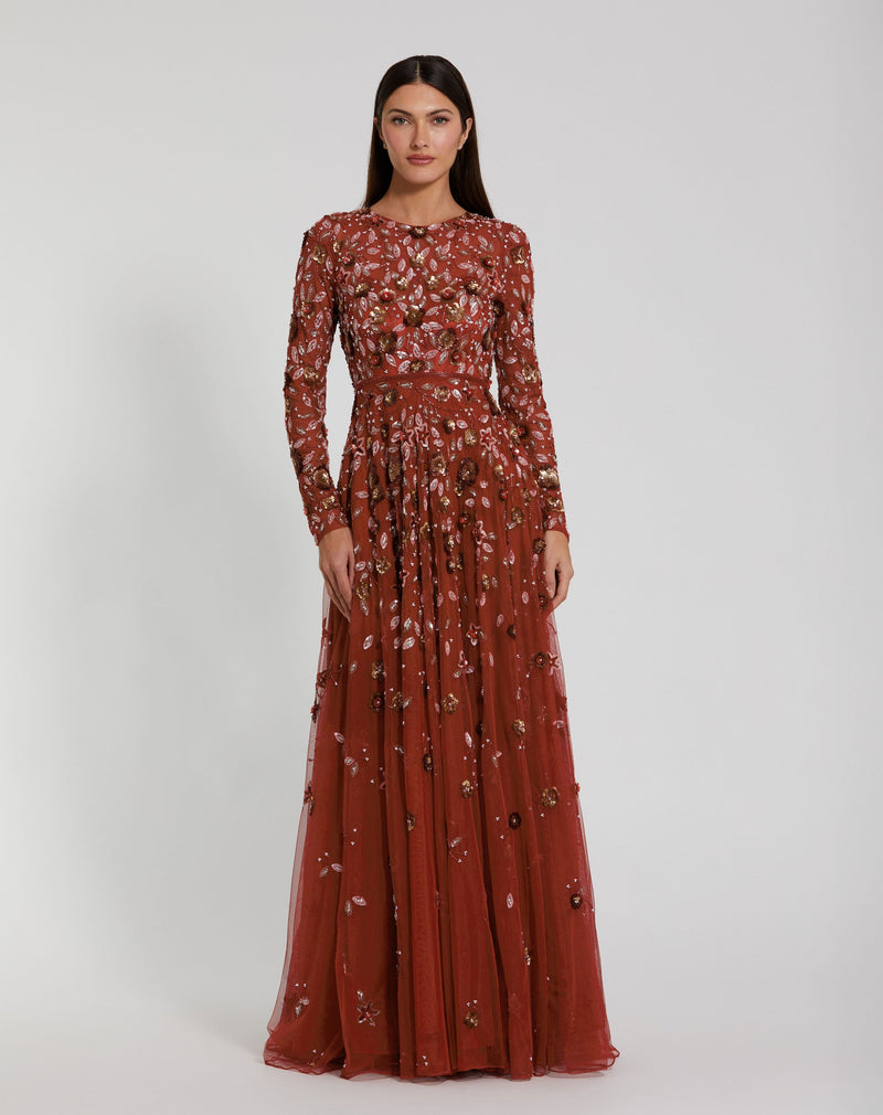 Mac Duggal 5533-Cinnamon-AB