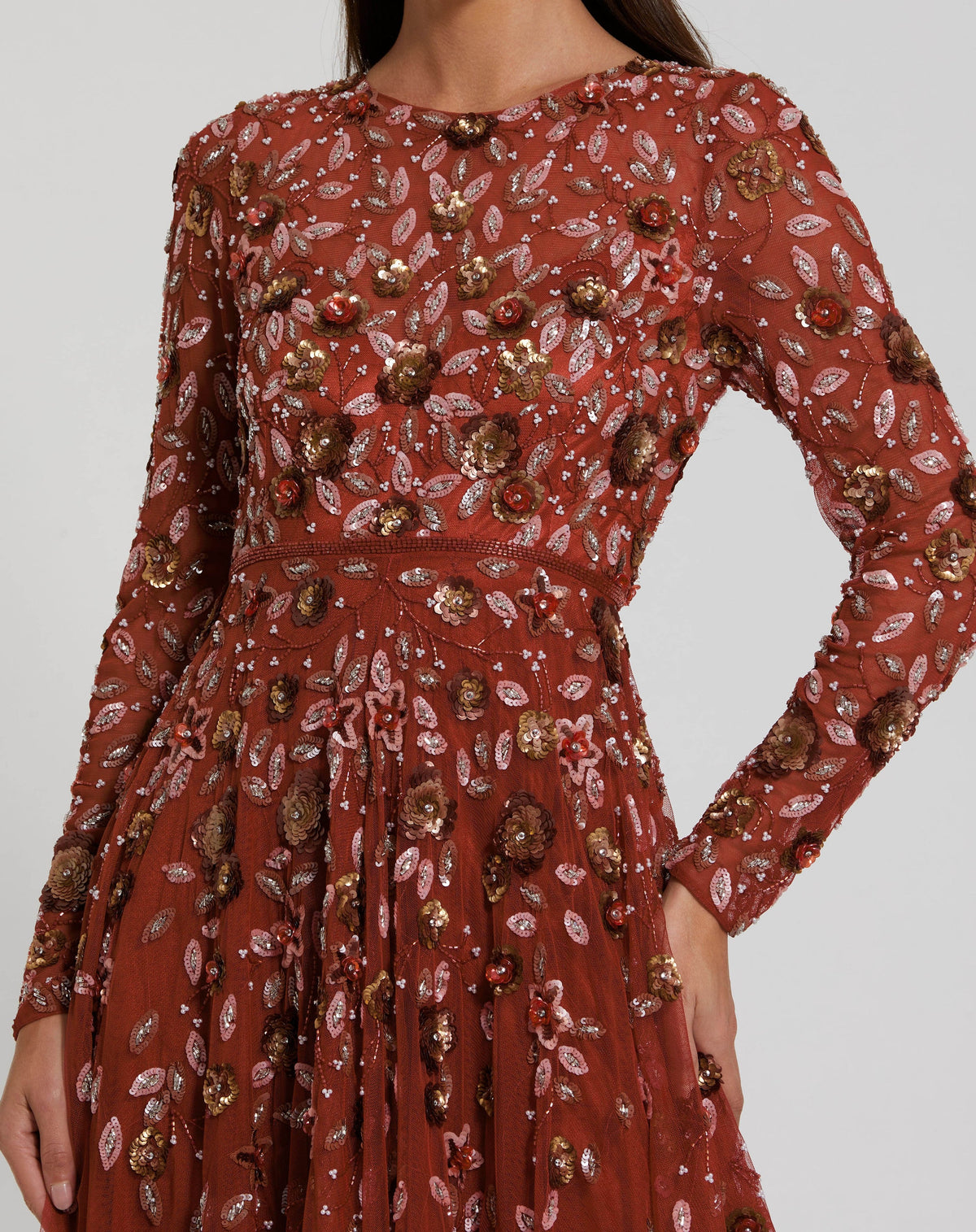 Mac Duggal 5533-Cinnamon-CL