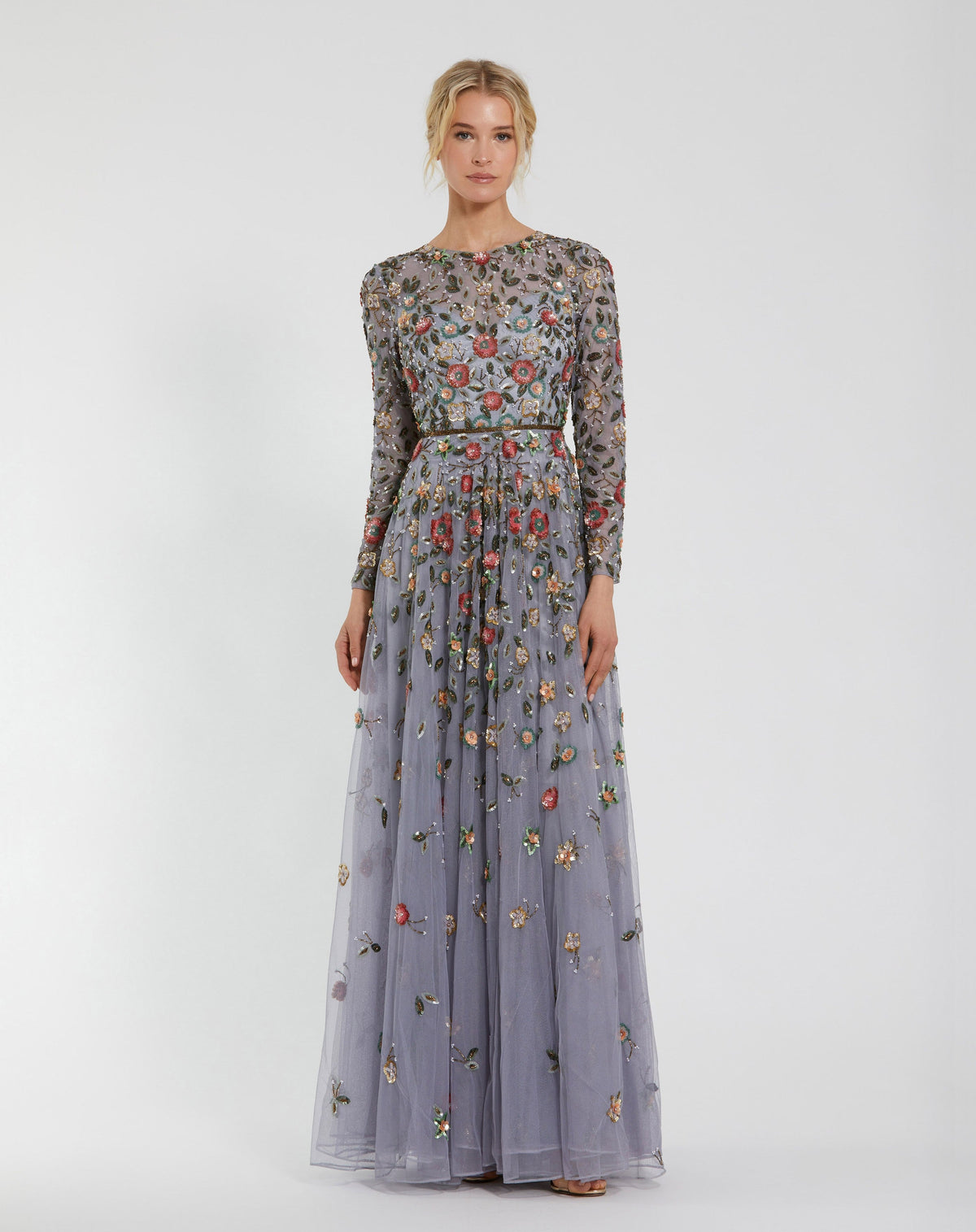 Mac Duggal 5533-GreyMulti-AB