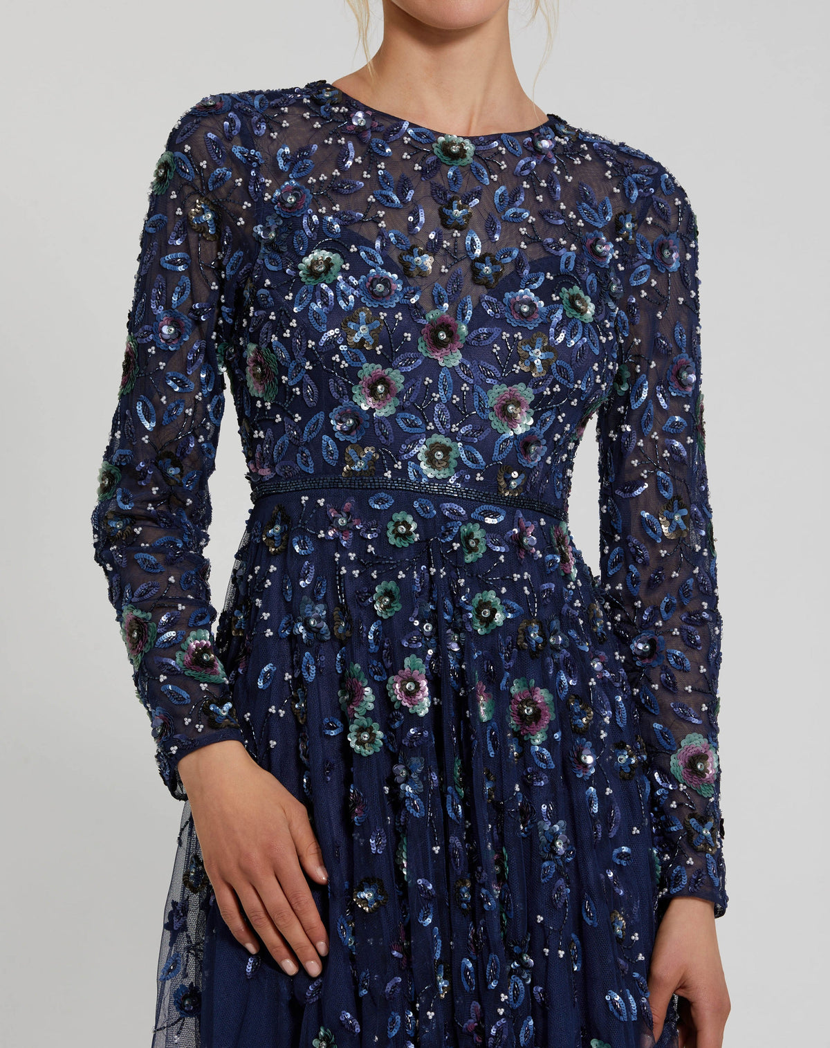 Mac Duggal 5533-Navy-CL