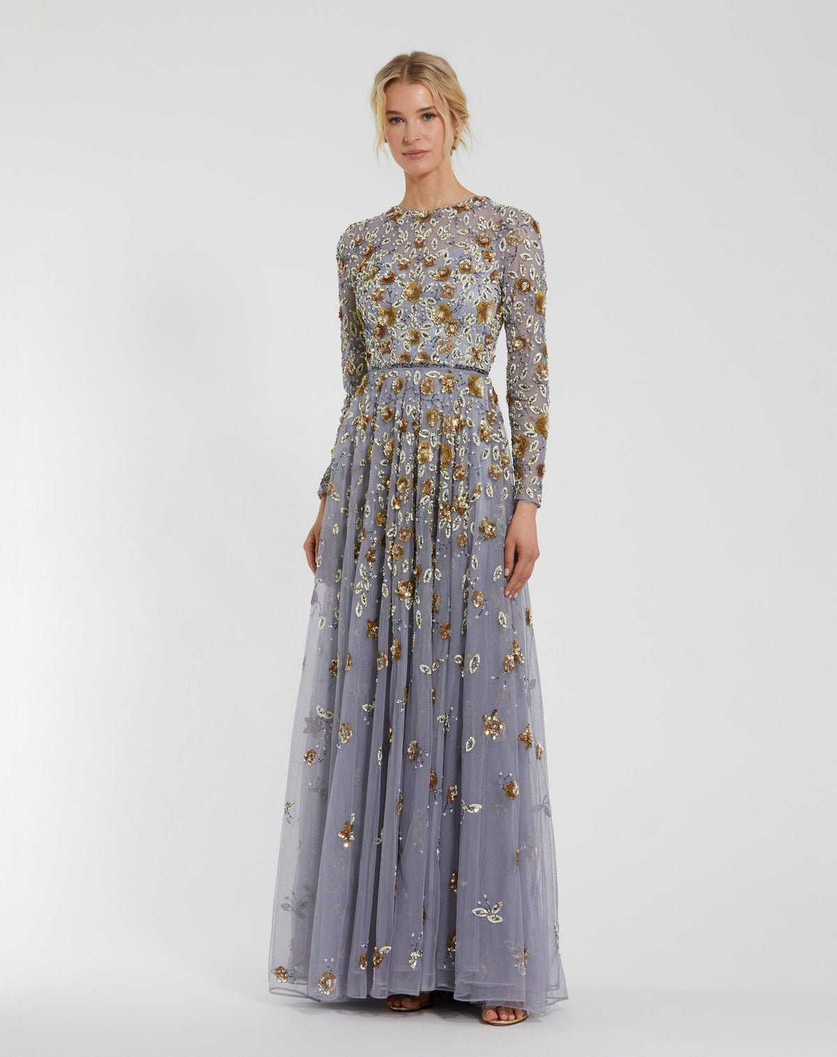 Mac Duggal 5533-PlatinumGold-AB