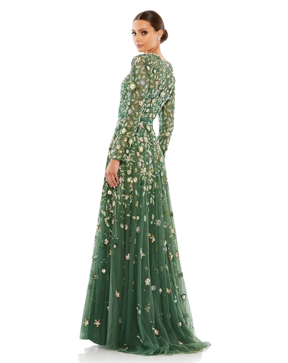 Mac Duggal 5533-Sage-BK