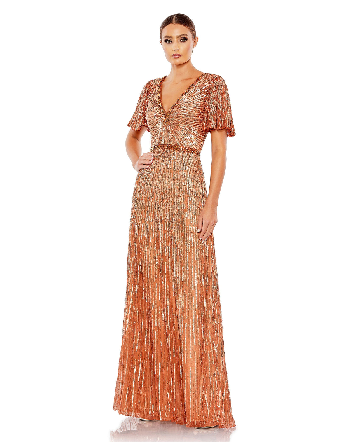 Mac Duggal 5538-Copper-AB