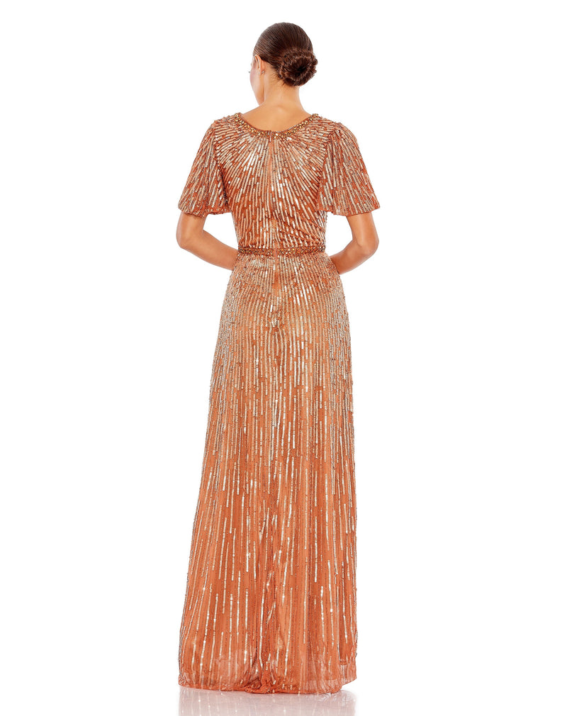 Mac Duggal 5538-Copper-BK