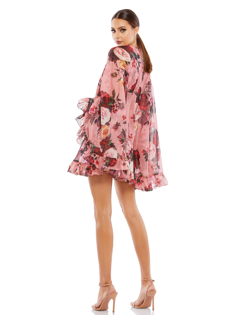 Mac Duggal 55404-RoseMulti-BK