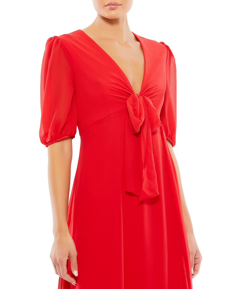 Mac Duggal 55627-Chili-CL