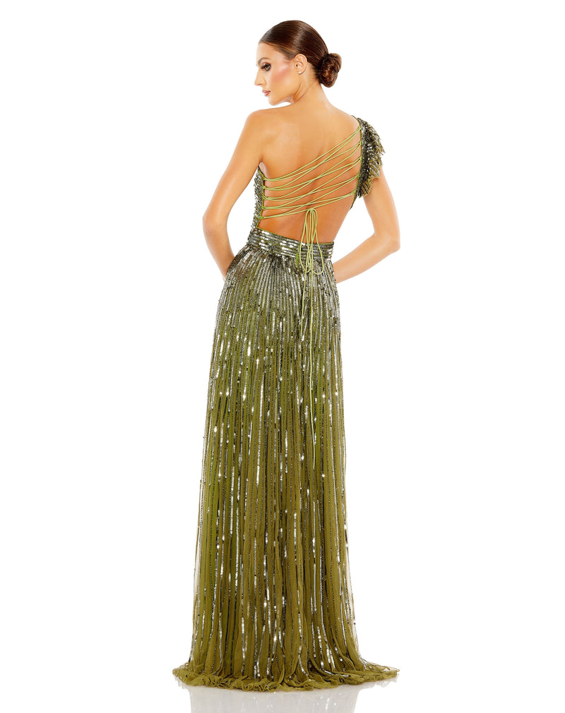 Mac Duggal 5565-Olive-BK