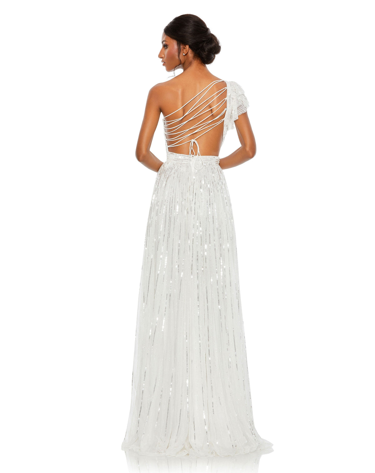 Mac Duggal 5565-White-BK