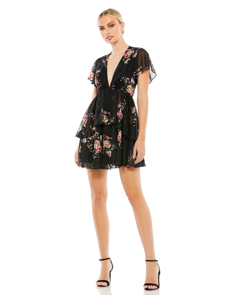 Mac Duggal 55673-BlackMulti-AB