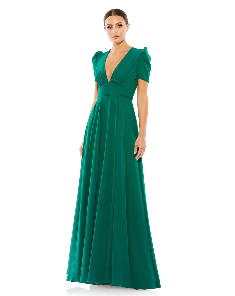 Mac Duggal 55681-EmpressGreen-AB