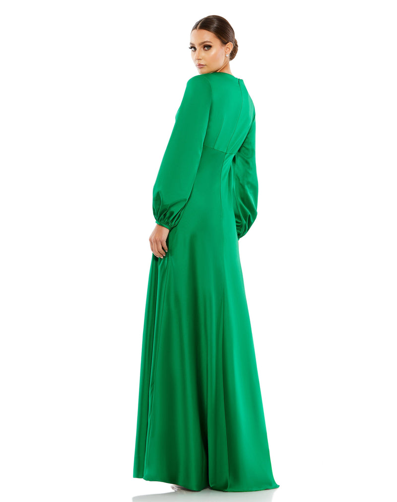 Mac Duggal 55693-Emerald-BK