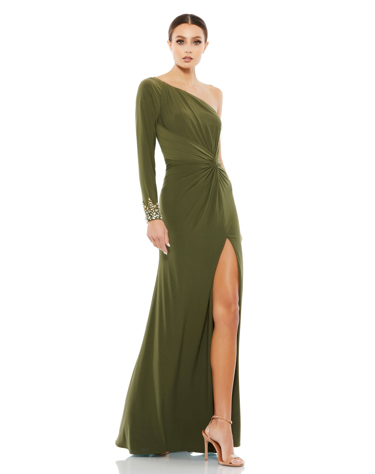 Mac Duggal 55696-Olive-AB