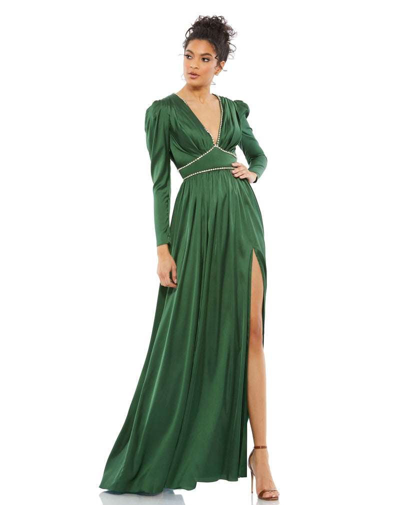 Mac Duggal 55702-Emerald-AB